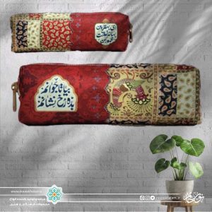 جامدادی طرح گلیم (بیا تا جوانم بده رخ نشانم)